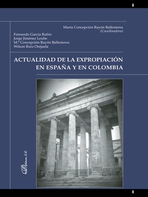 cover image of Actualidad de la expropiación en España y en Colombia